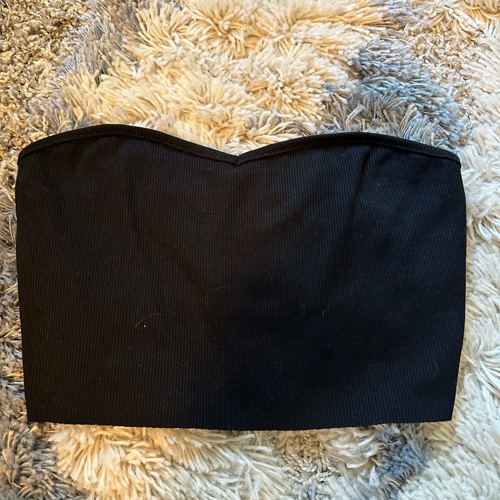 SHEIN Size Small Black Bandeau Top